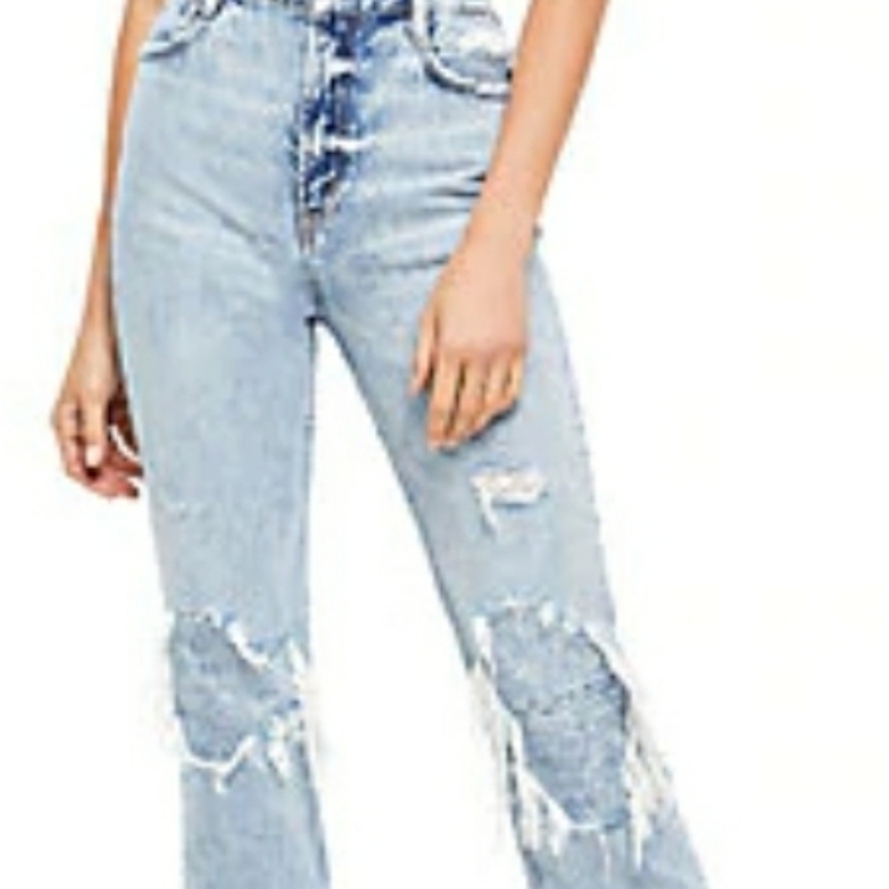 Free People Indigo jeans